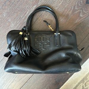 Tory Burch Black Hobo Handbag
